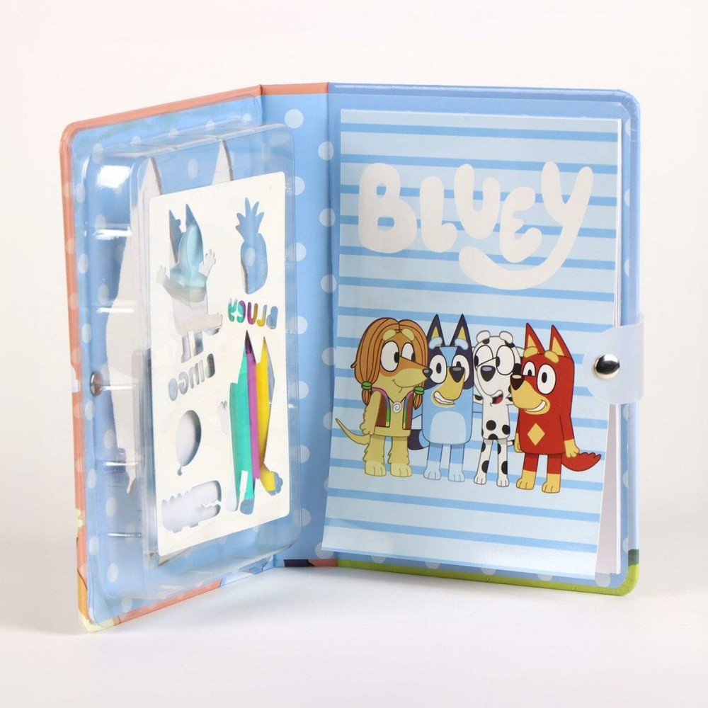 Ensemble de Papeterie Bluey 8 Pièces