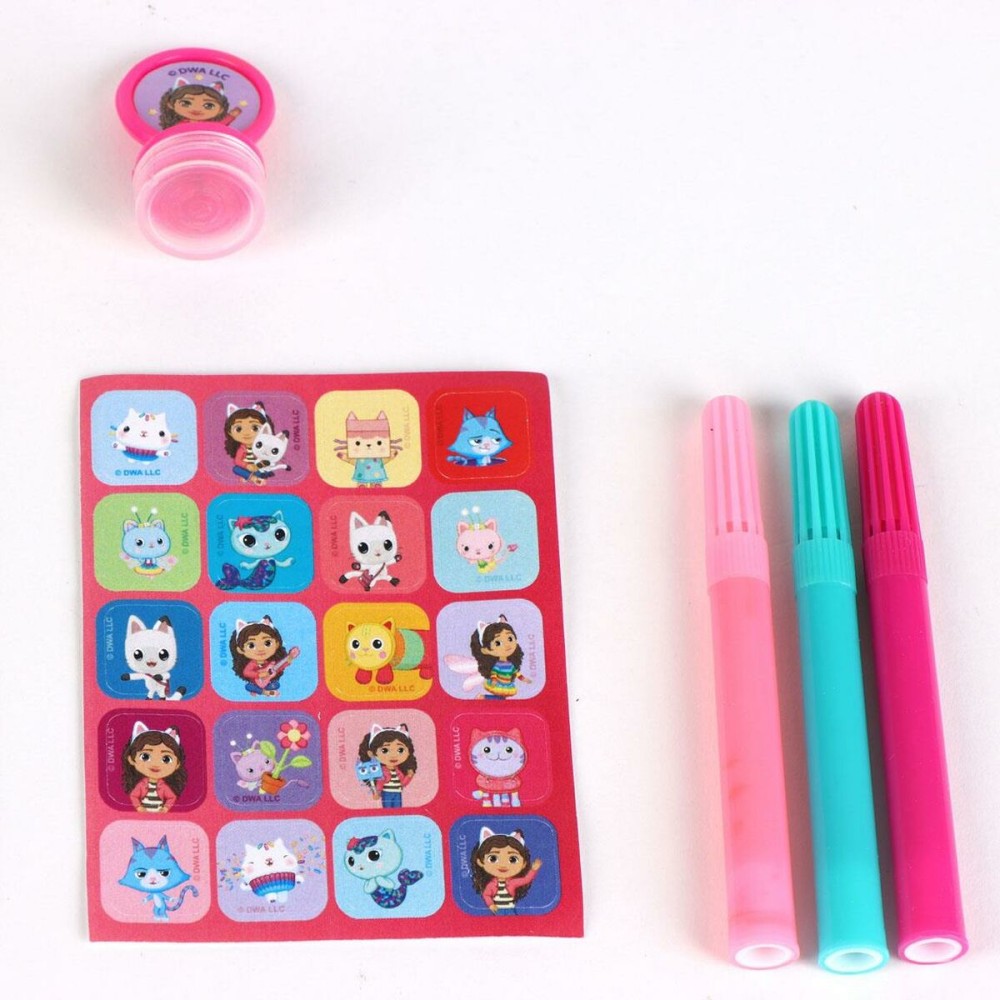Stationery Set Gabby's Dollhouse 8 Pieces