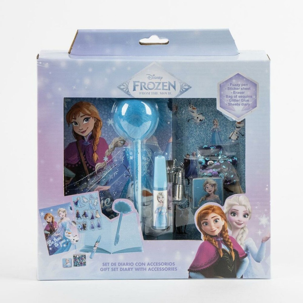 Tagebuch mit Zubehör Frozen