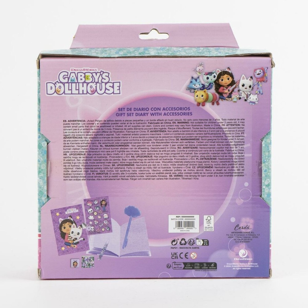 Tagebuch mit Zubehör Gabby's Dollhouse