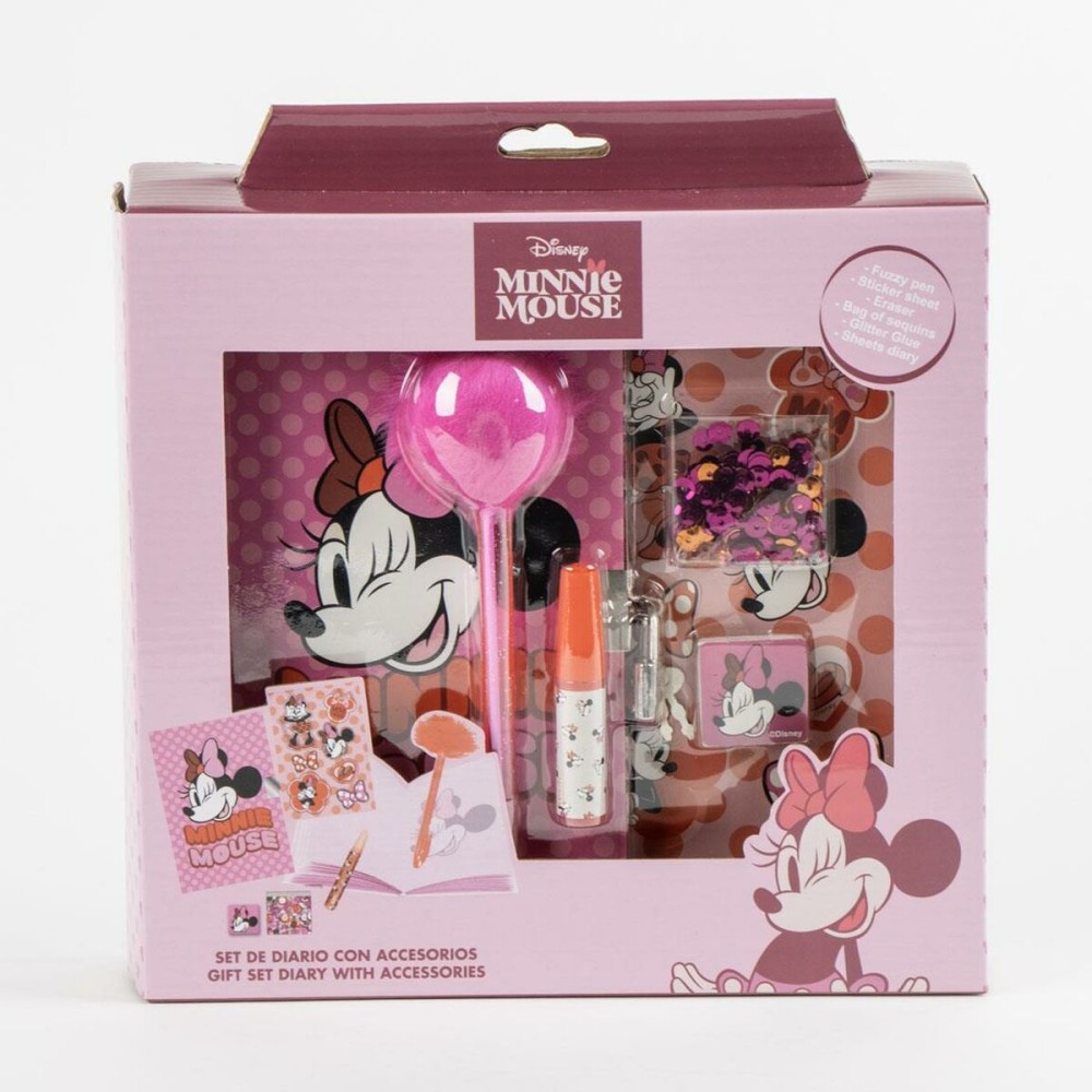 Tagebuch mit Zubehör Minnie Mouse