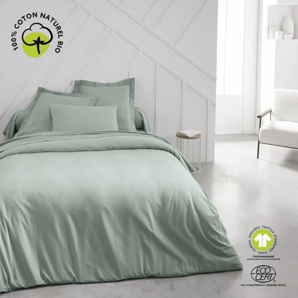 Fitted bottom sheet TODAY Green 160 x 200 cm