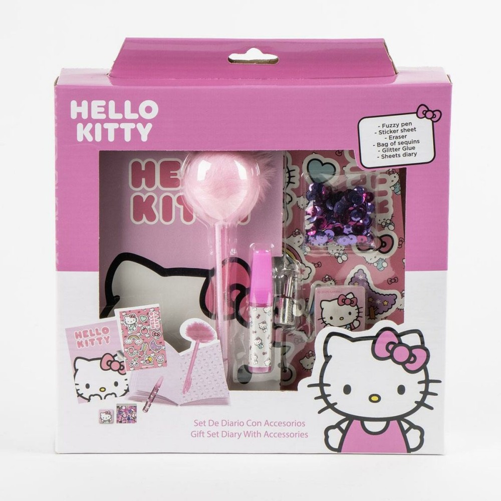 Tagebuch mit Zubehör Hello Kitty