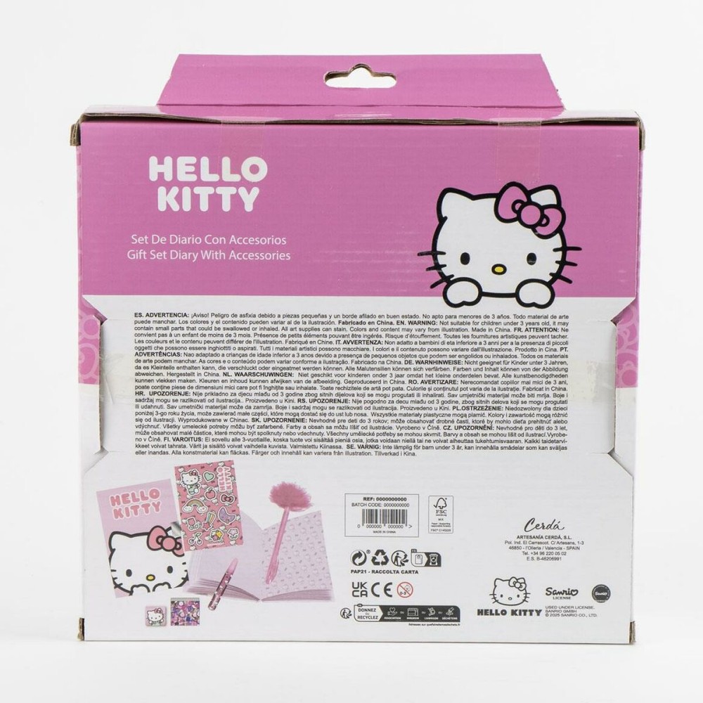 Tagebuch mit Zubehör Hello Kitty