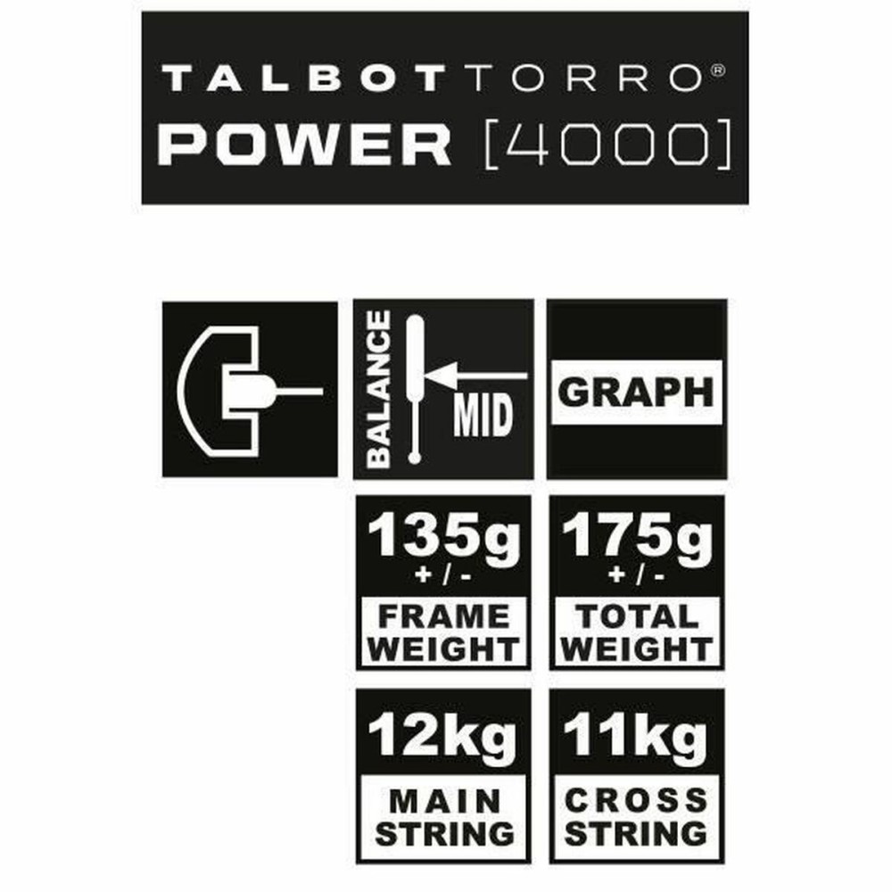 Raquette de badminton Talbot-Torro