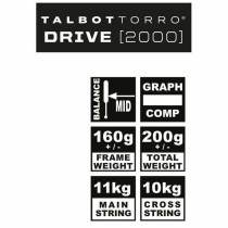 Raquette de badminton Talbot-Torro