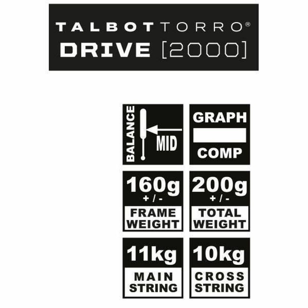 Raquette de badminton Talbot-Torro