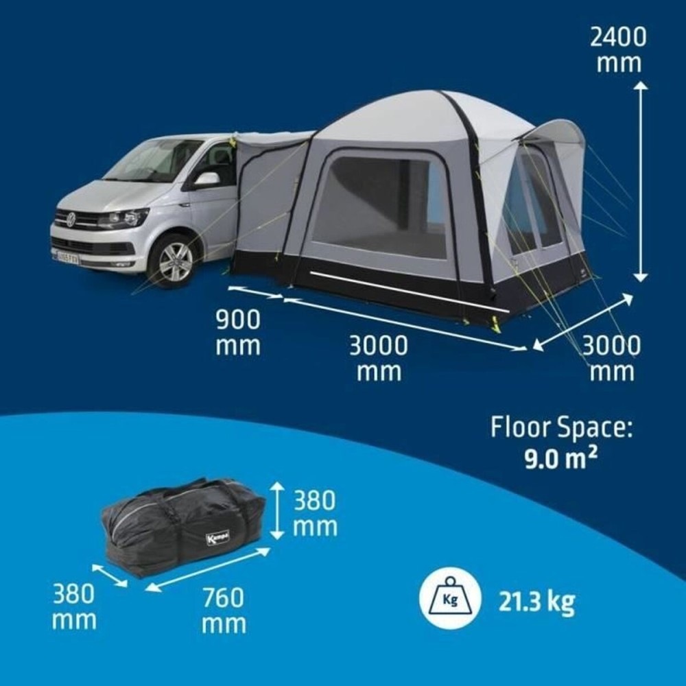 Awning Kampa Grey polialgodon