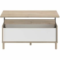 Lift-Top Coffee Table Parisot White 100 x 50 x 43,6 cm