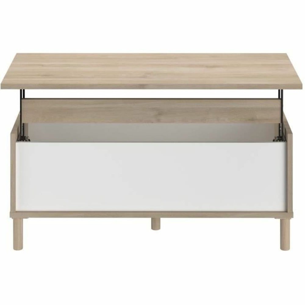 Lift-Top Coffee Table Parisot White 100 x 50 x 43,6 cm