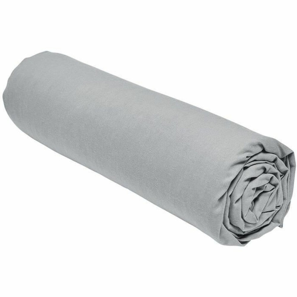 Fitted bottom sheet TODAY Grey 160 x 200 cm