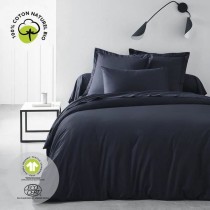 Fitted bottom sheet TODAY Navy Blue 160 x 200 cm