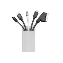 Cable Organiser MacLean MCTV-575 White Plastic