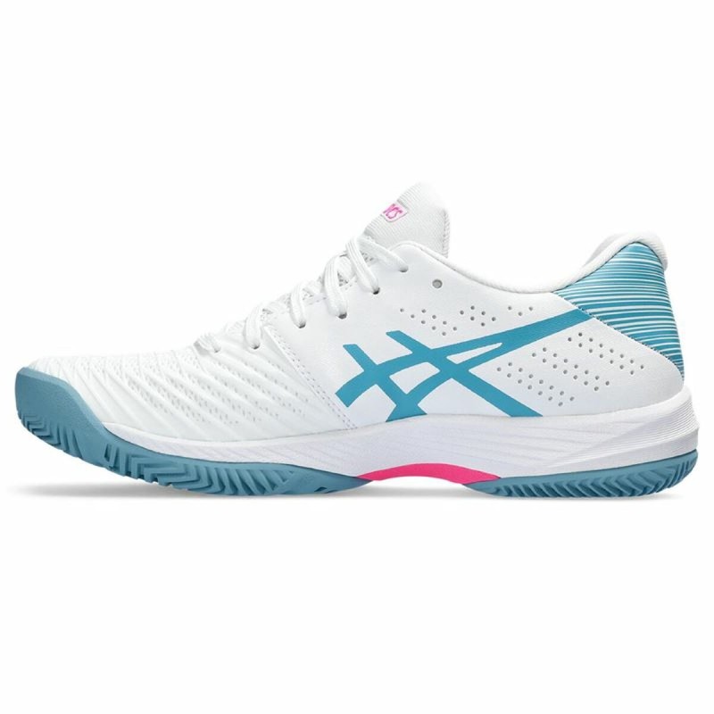 Chaussures de Padel pour Adultes Asics Solution Swift Ff Femme Blanc