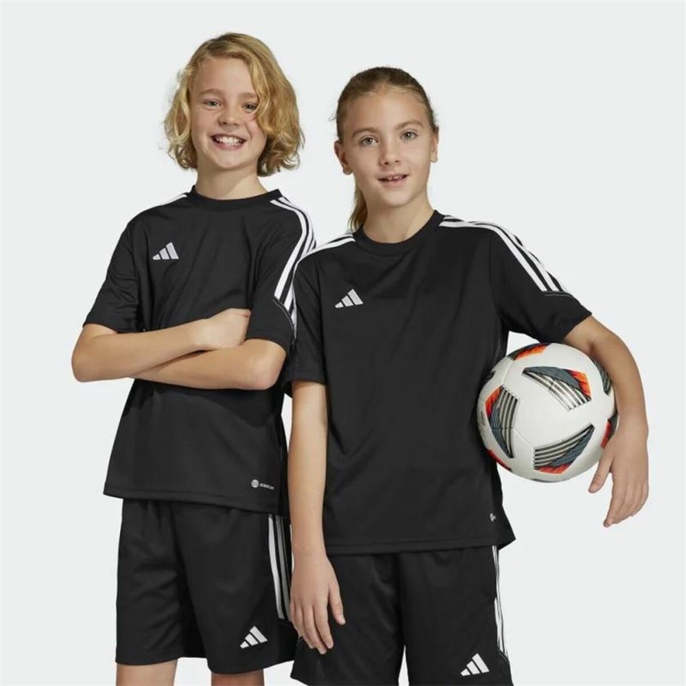 Fußballtrikot T-Shirt Adidas Tiro23 Schwarz