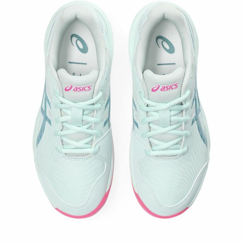 Children's Padel Trainers Asics Gel-Game 9  Light Blue