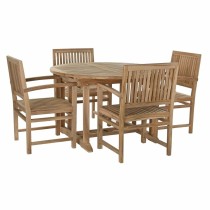 Table set with 4 chairs DKD Home Decor 75 cm 120 x 120 x 75 cm 