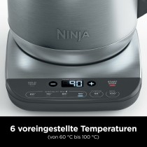 Wasserkocher NINJA KT201EU Schwarz Grau plástico,acero inoxidable 3000 W 1,7 L