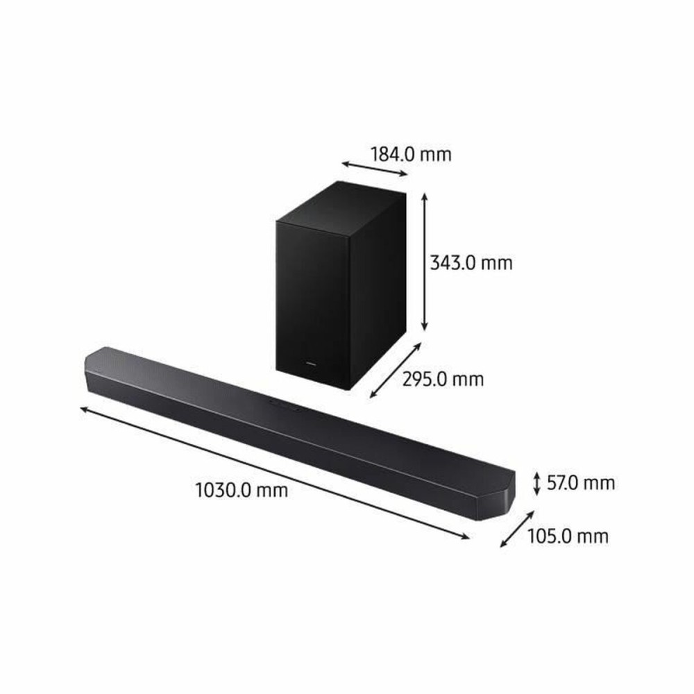 Barre audio Samsung Noir