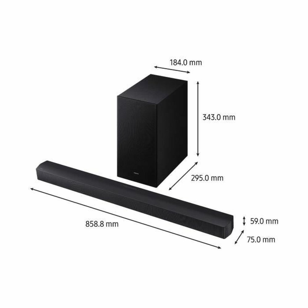 Barre audio Samsung Noir