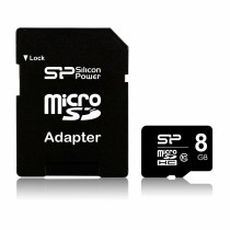 Mikro SD Speicherkarte mit Adapter Silicon Power Elite 8GB microSDHC UHS-I 8 GB