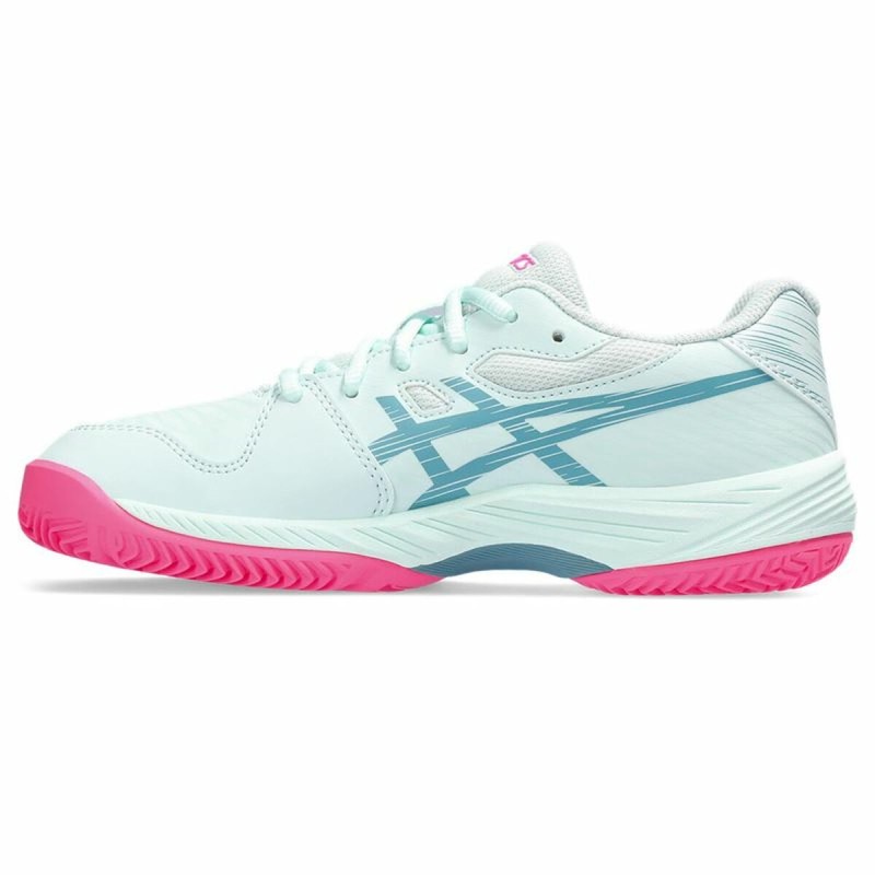 Children's Padel Trainers Asics Gel-Game 9  Light Blue