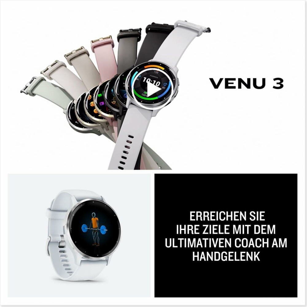 Smartwatch GARMIN Elfenbein 1,2"