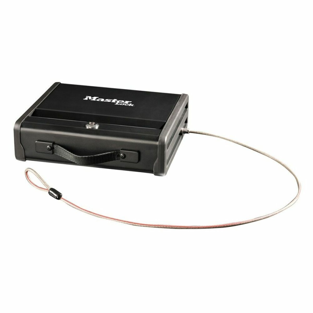 Safety-deposit box Master Lock Black Steel
