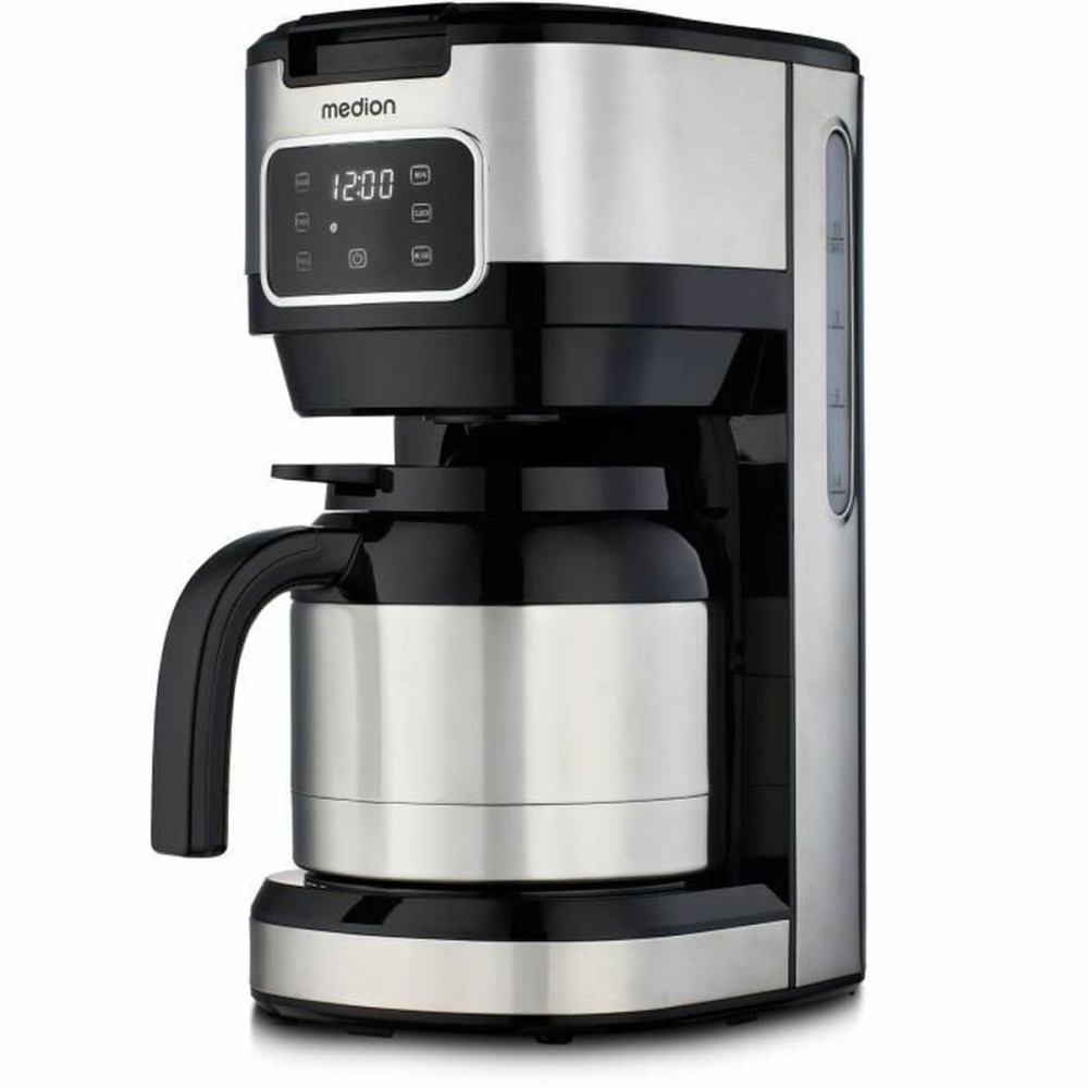 Filterkaffeemaschine Medion Silberfarben 900 W 1,2 L
