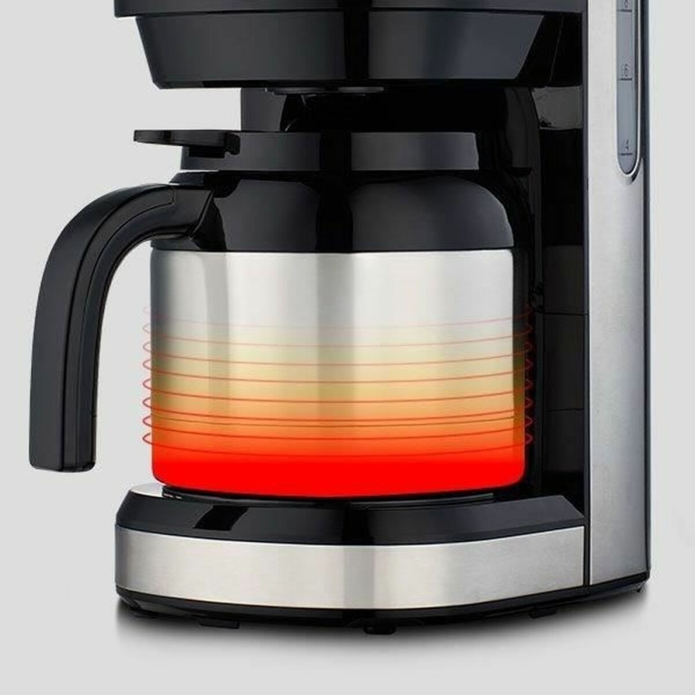 Filterkaffeemaschine Medion Silberfarben 900 W 1,2 L