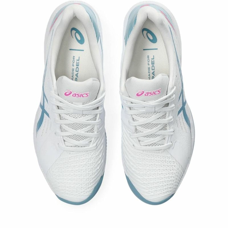 Chaussures de Padel pour Adultes Asics Solution Swift Ff Femme Blanc