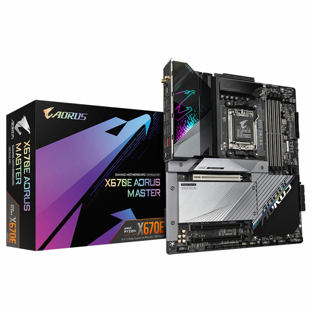 Carte Mère Gigabyte X670E AORUS MASTER AMD X670 AMD AM5