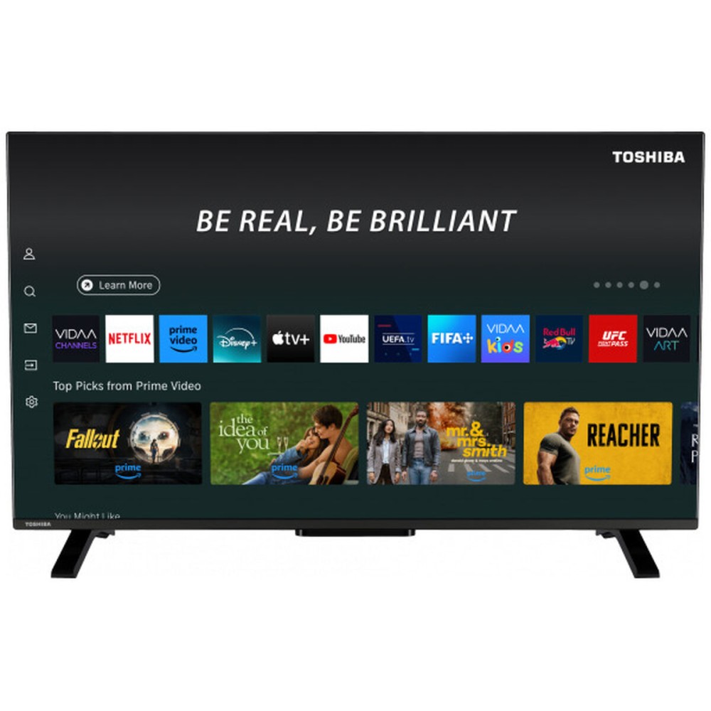 TV intelligente Toshiba 4K Ultra HD HDR10+ HDR10 DVB-T2 400 Hz PQI QLED