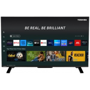 TV intelligente Toshiba 4K Ultra HD HDR10+ HDR10 DVB-T2 400 Hz PQI QLED