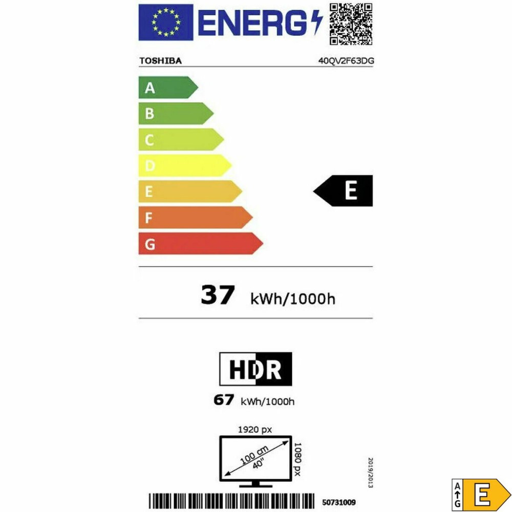 TV intelligente Toshiba 4K Ultra HD HDR10+ HDR10 DVB-T2 400 Hz PQI QLED