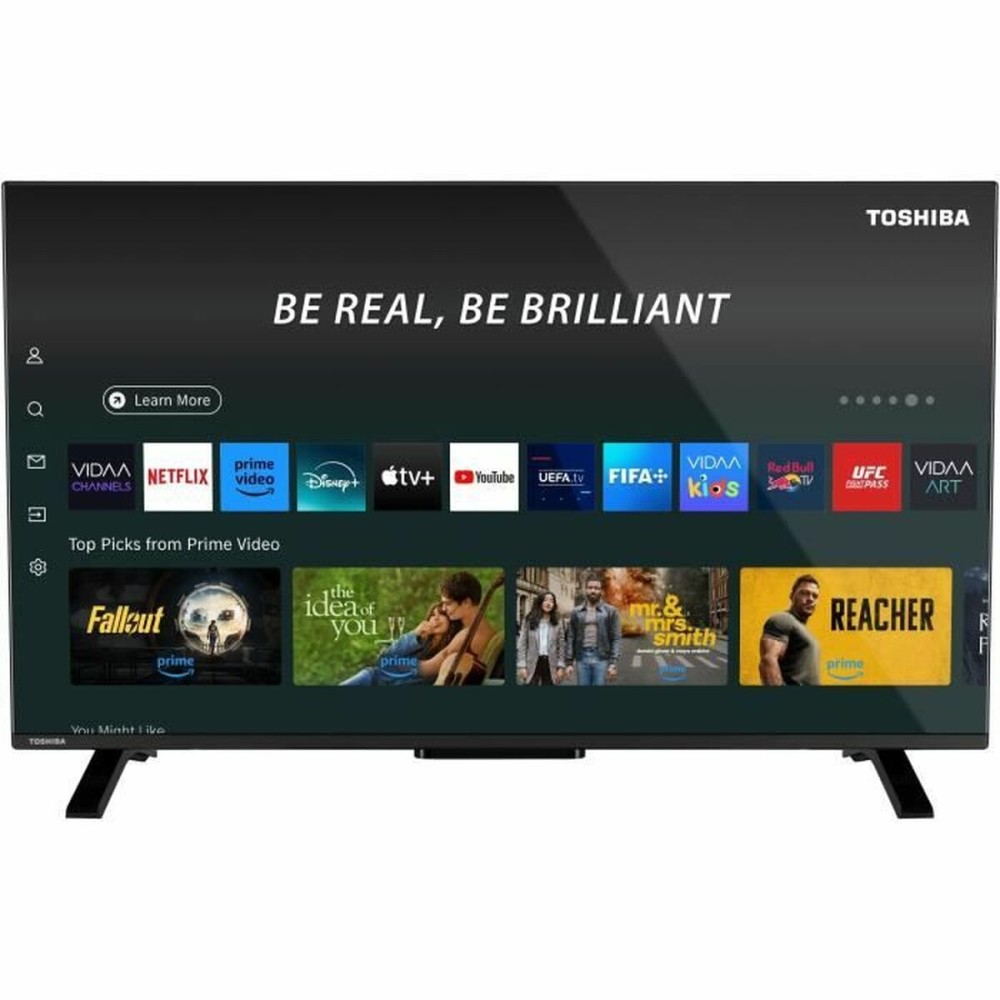 TV intelligente Toshiba 4K Ultra HD HDR10+ HDR10 DVB-T2 400 Hz PQI QLED