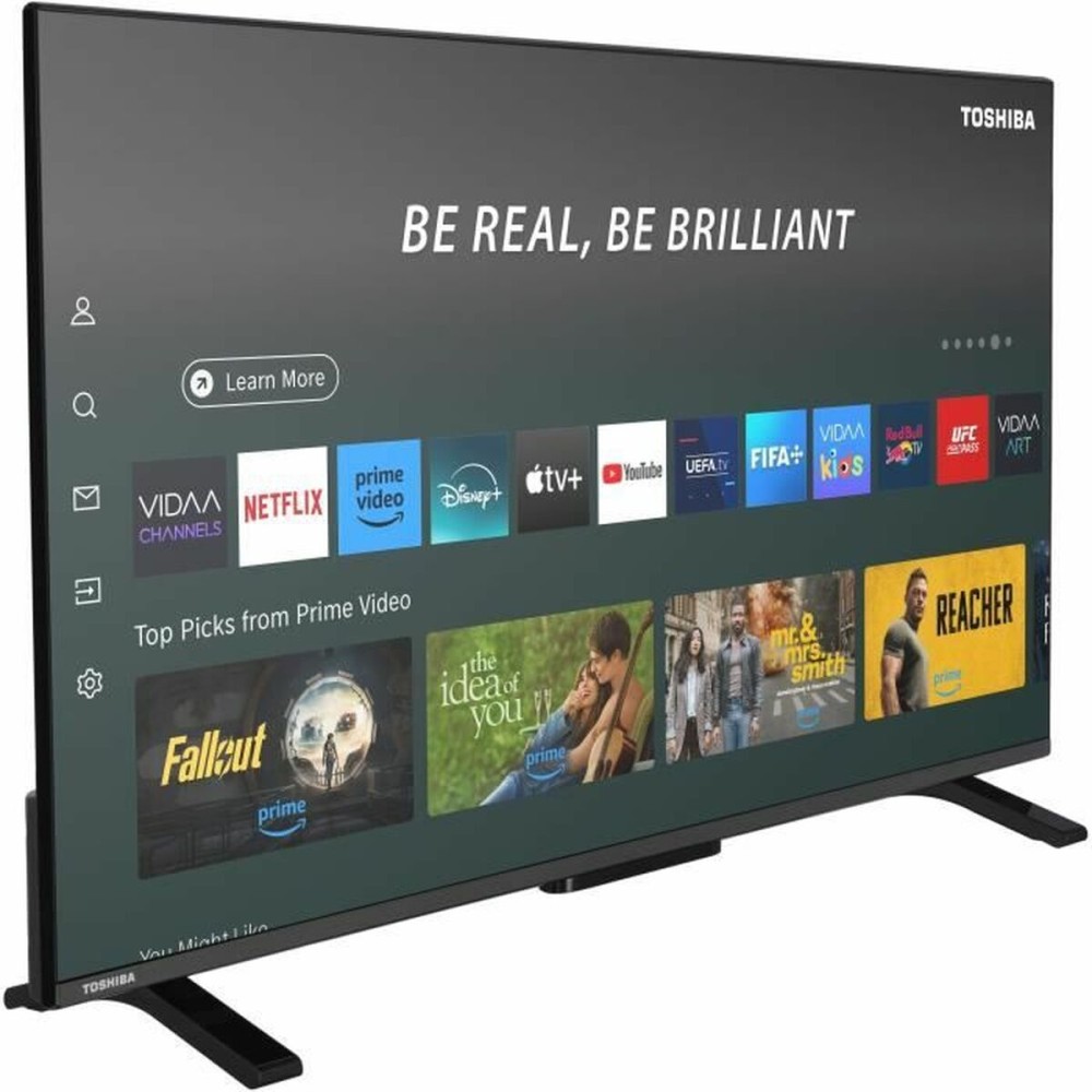 TV intelligente Toshiba 4K Ultra HD HDR10+ HDR10 DVB-T2 400 Hz PQI QLED