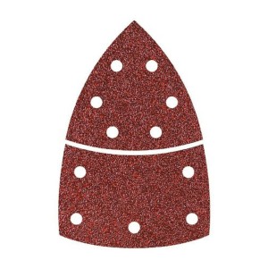 Schleifpapier Wolfcraft 1813000 80 g 10 Stück (9,5 cm)