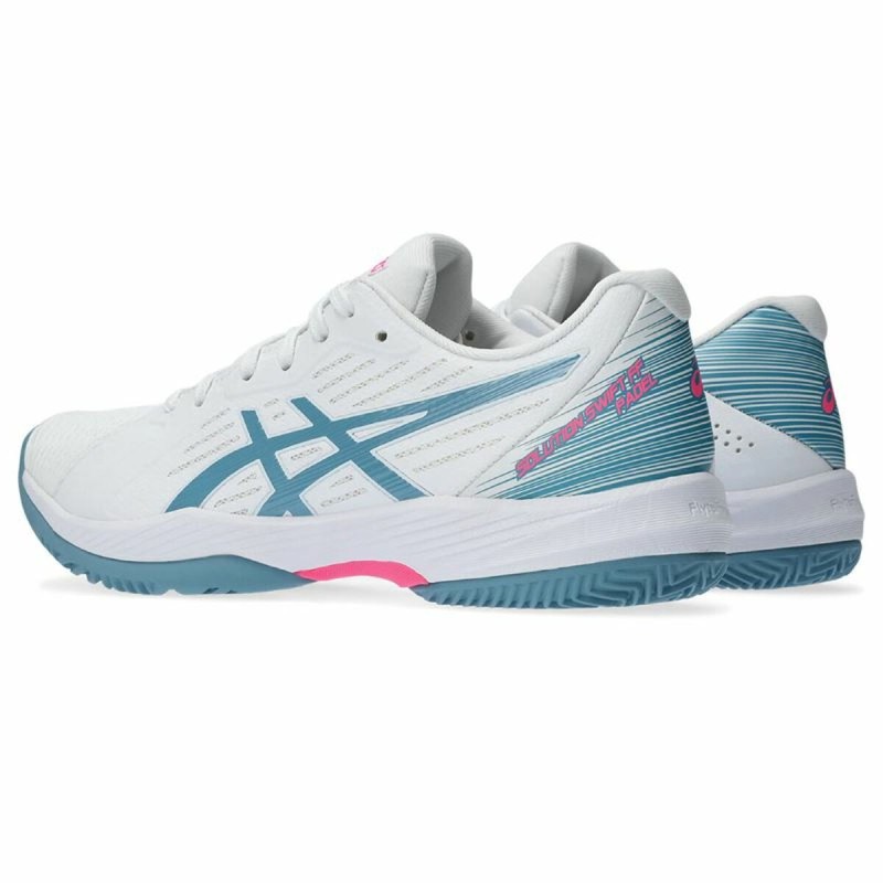 Chaussures de Padel pour Adultes Asics Solution Swift Ff Femme Blanc