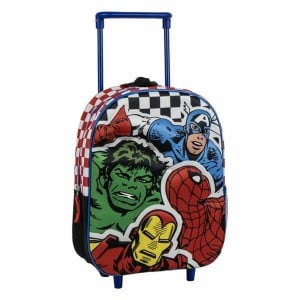 Cartable à roulettes The Avengers 3D