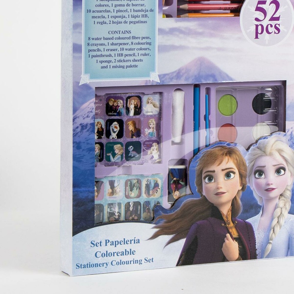 Drawing Set Frozen 41 x 58 x 3 cm 52 Pieces