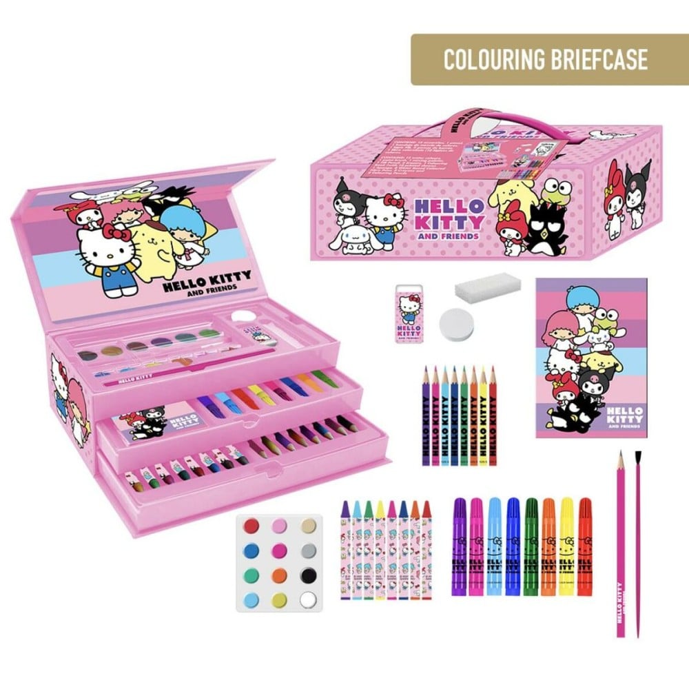 Kit de Dessin Hello Kitty Rose