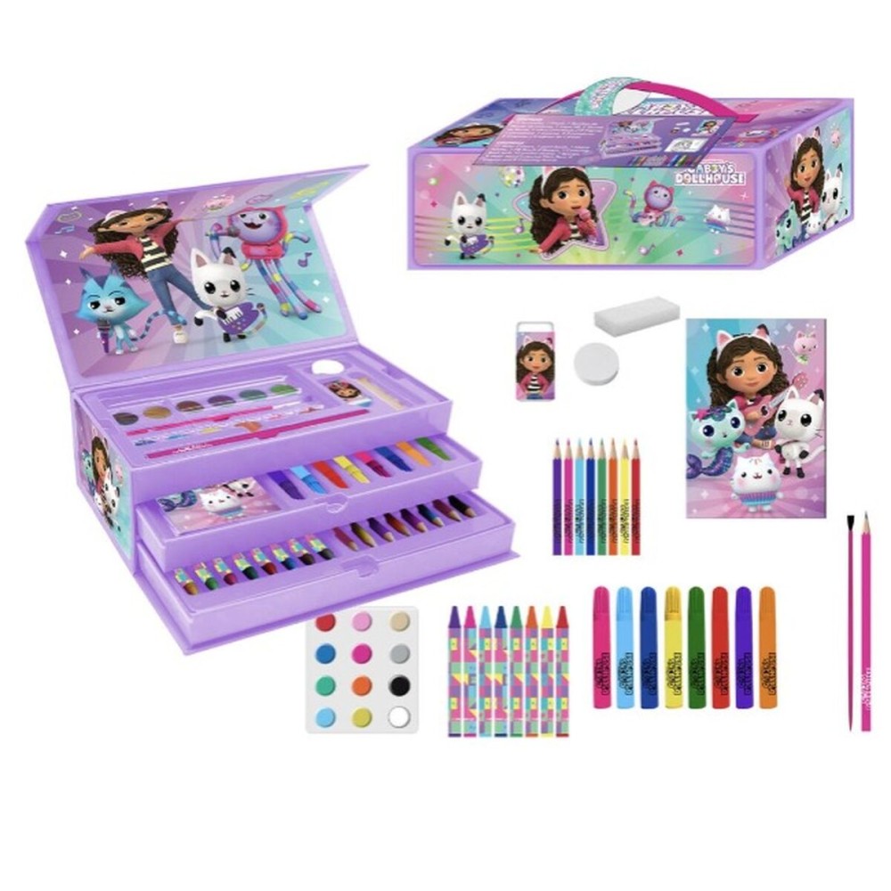 Zeichenset Gabby's Dollhouse Lila