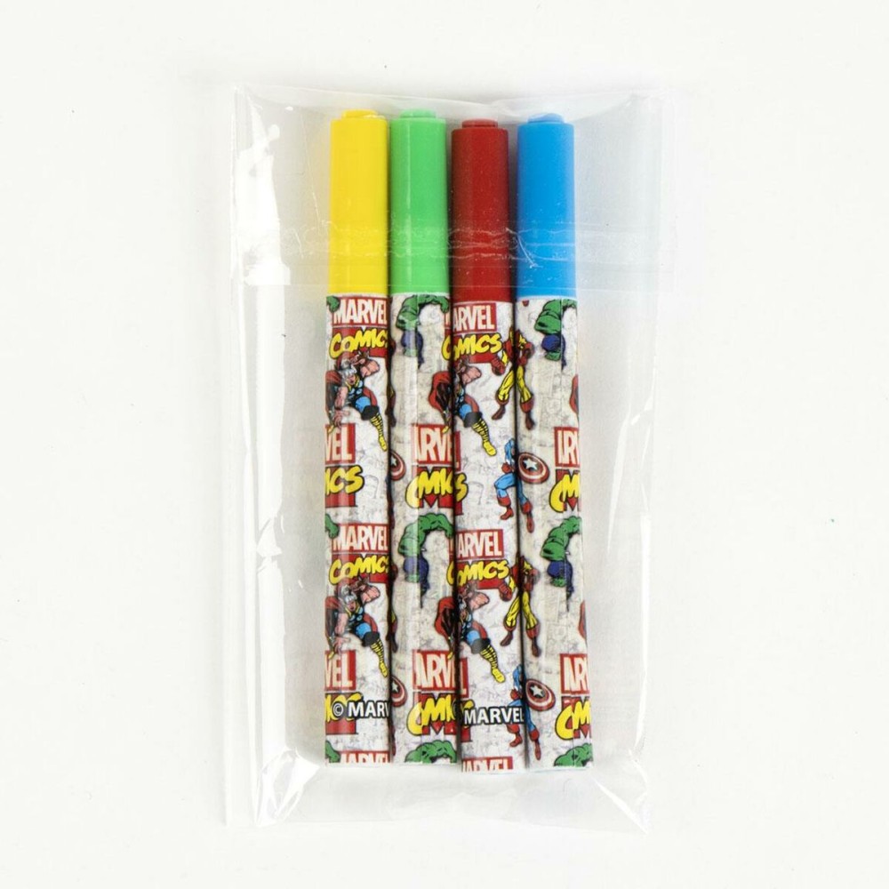 Lot d'autocollants Marvel Multicouleur 41 x 58 x 3 cm