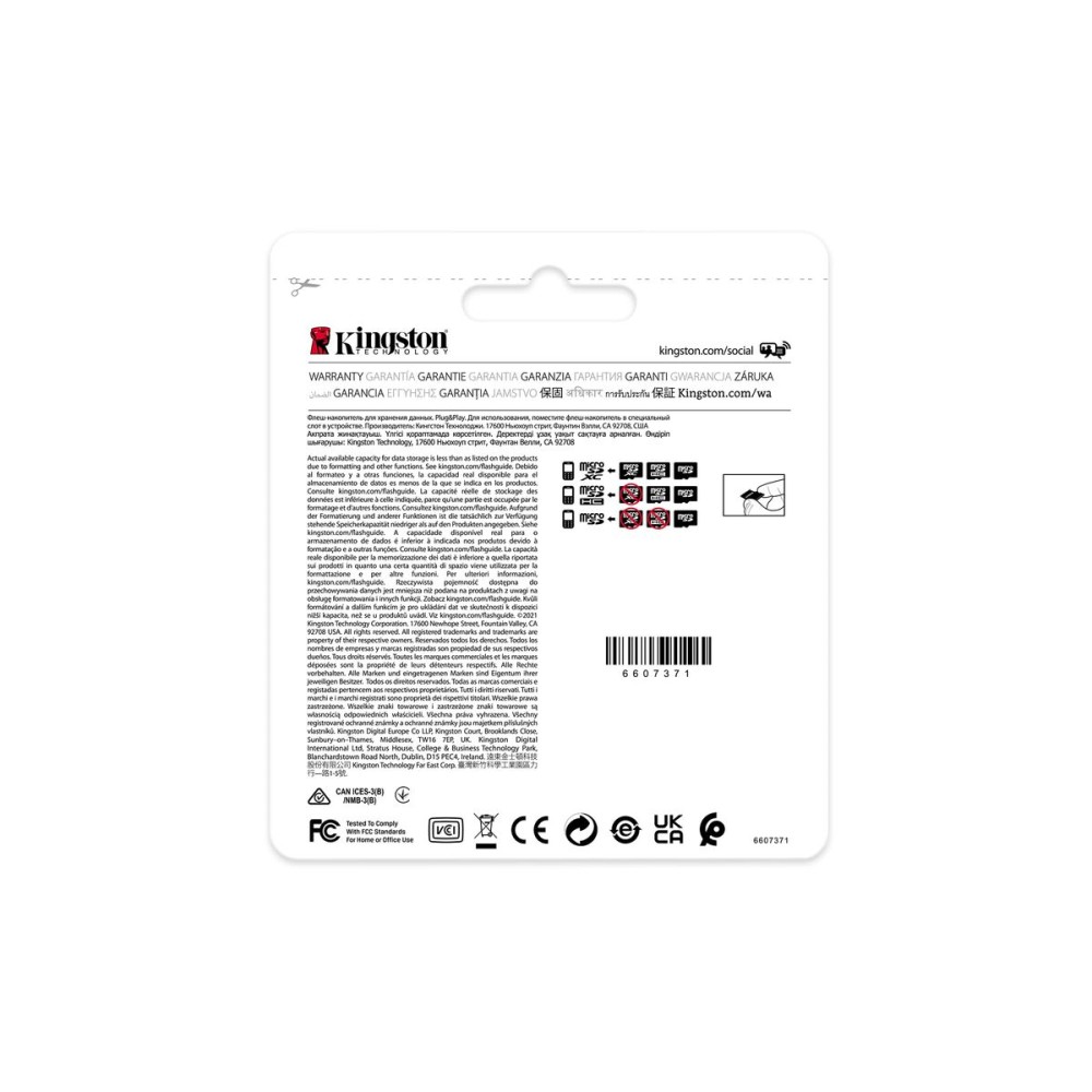 Micro SD-Karte Kingston SDCIT2/8GBSP 8 GB