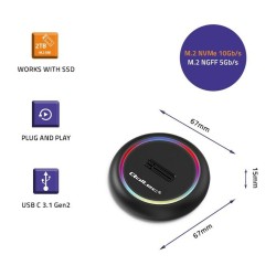 Dock/Base de chargement Qoltec 52275