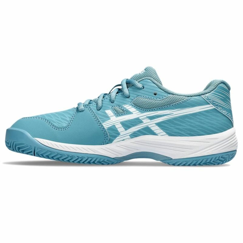 Tennisschuhe für Kinder Asics Gel-Game 9 Gs Clay/ Hellblau