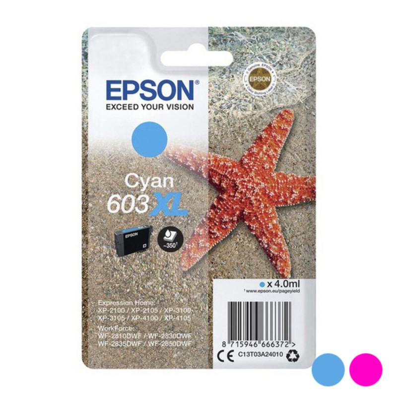 Cartouche d'Encre Compatible Epson 603XL 4 ml