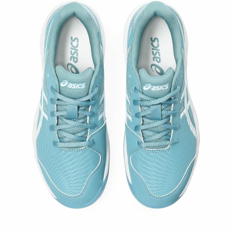 Children's Tennis Shoes Asics Gel-Game 9 Gs Clay/ Light Blue