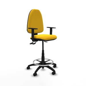 Chaise de Bureau Piqueras y Crespo B1D01RN Jaune Grande